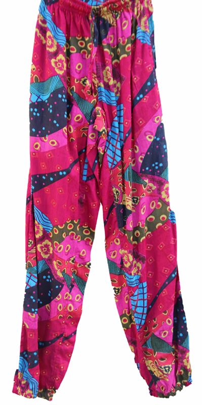 Sommarbyxa Cerise Rosa Svart Gul